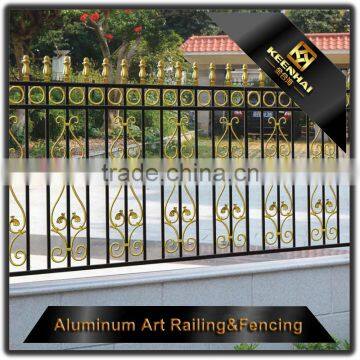 Powder Coated Cast Metal Aluminum Exterior Decorative Garden Fence Panels photo-3