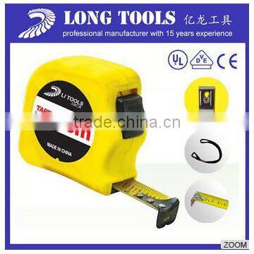 New Style 3m 5m Self-locking Carbon Steel Retractable Tape Measure Factory photo-4