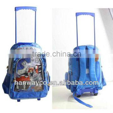 Stock Cartoon Trolley School Bag