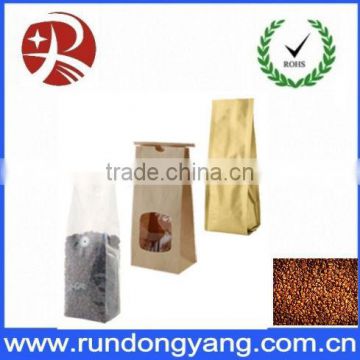 vaccum coffee bag with valve in high quality