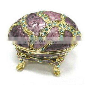 Drops of oil painting fashion noble faberge egg trinket boxes