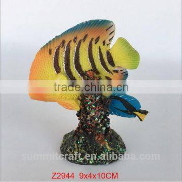 Custom Hand Painting Polyresin Clown Fish Figurine photo-5