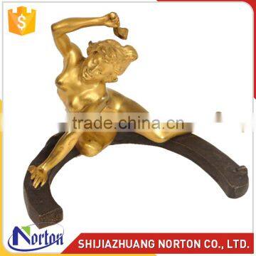 indoor decoration casting brass sculpture manufacturer NTBH-S808X