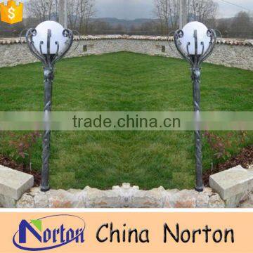 wrought iron garden lamp posts led lights for sale NTILP-017Y