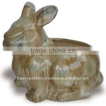 Vietnam clay animal planter