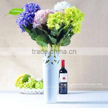 FLH012-4 fresh hydrangea preserved flower for wedding decorative artificial flower shop