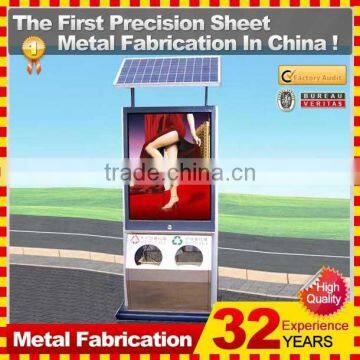 Solar Power Outdoor Freestanding Advertising Light Box photo-5