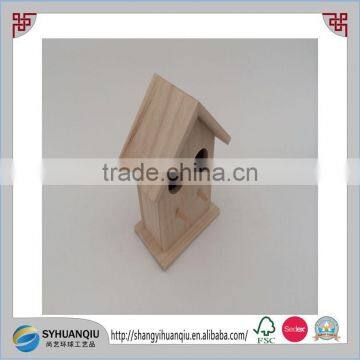 Houses Cage, Carrier & House Type and Eco-Friendly Feature Wooden Decorated Bird House photo-2