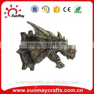 Wholesale chaep resin dragon trophy for decoration