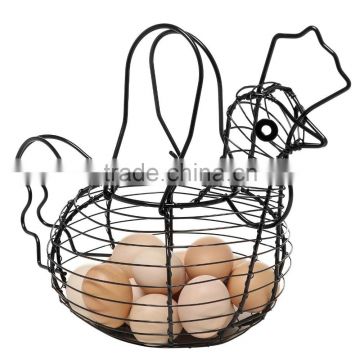 Storage Basket Metal Wire Egg Holder