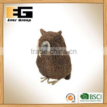 Natural Rattan Woven Bird Shape for Garden Decoration photo-4