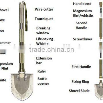 Adjustable Multifunction Folding Shovel for Hunting photo-2