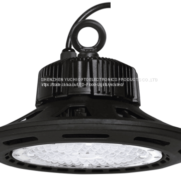 200W UFO LED Industrial Chandelier,High Bay Light, 400W HPS/MH Bulbs Equivalent, 25200lm, Waterproof, Daylight White,