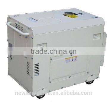100% Copper Wire 5KW Electric Start Sound Proof Diesel Generator With Welding Function photo-5