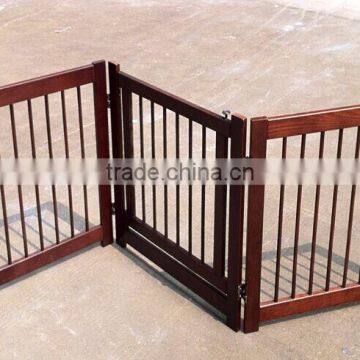 2016 Foldable Wooden Pet Dogs Gate With Good Quality and Competive Price PRS-G016