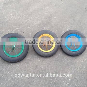 Trolley Wheelbarrow Wheel PU Wheel Solid Rubber Wheel photo-4