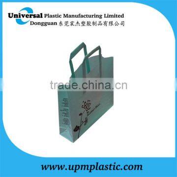 Cheap Block Bottom Fashionable Flat Tape Handle Bag photo-2