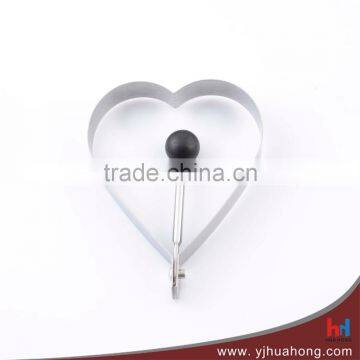 Practical Stainless Steel Heart Shape Fried Egg Mold (HEM-16) photo-2