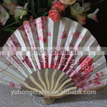 Best Gift Bamboo Fabric Hand Fan photo-3