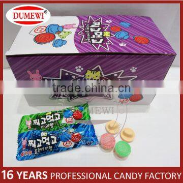 OEM Halal Fancy Pressed Sticker Stamper Candy