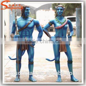 China Life Size Concrete Rasin Statue Molds for Sale photo-4