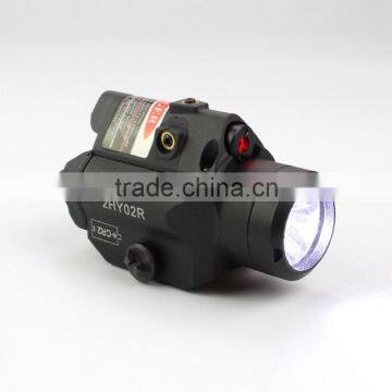 Compact Glock Pistol and Full Size Handgun Fittable Subzero Work Aluminium Tactical Red Laser With 220 Lumens LED Flashlight photo-2