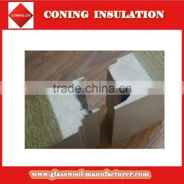 bulkhead Thermal insulation non combustible rock wool panel