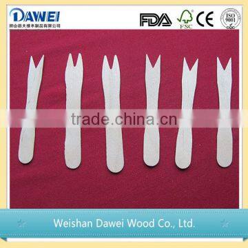 Dawei Chinese birch wood salad forks