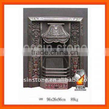 Cast Iron Wood Burning Fireplace Insert