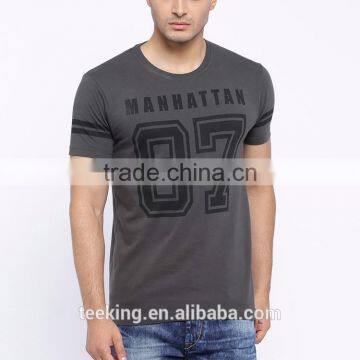 factory wholesale men's discharge printing t shirt