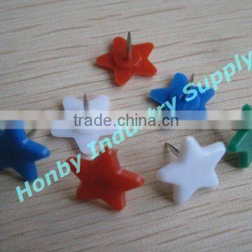 13mm Decorative Plastic Star Shape Thumb Tack