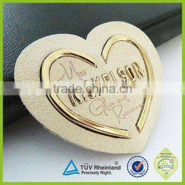Low Price Newest Garment Hot Stamped Leather Label With Logo You Want photo-6