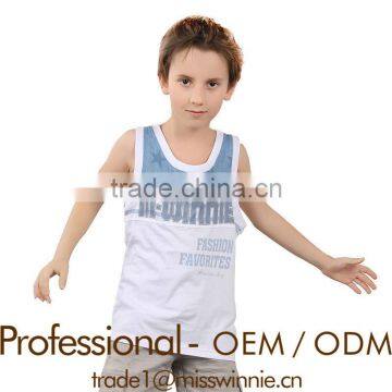 fashion tank top for boys summer