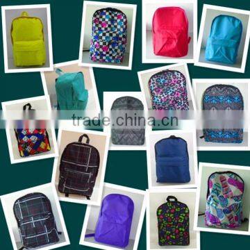 2016 New stylish school Backpack liquidation stock