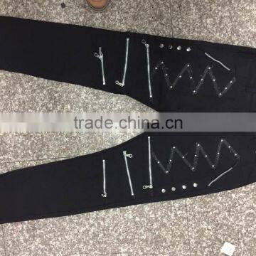 GZY Guangzhou Stock Lot Coolest New Fashion New Style Jeans Pants photo-2