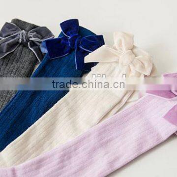 New Fashion Pretty Bow Knee High Baby Socks photo-2