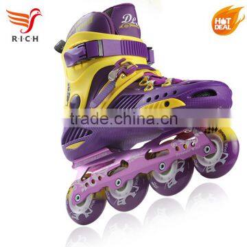 professional single row quad roller skates inline for adults couple 2017