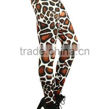 MGOO Custom Made Sublimation Print Leggings For Ladies Sportwear Yoga Leggings High Waist Polyester Spandex photo-4