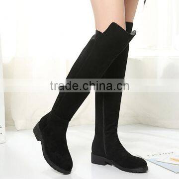Zm35773a Wholesale Women Snow High Heel Rubber Boots Shoes photo-3