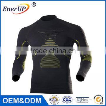 Compression long sleeve seamless knitwear