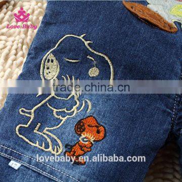 Baby Girls Golf Puggy Cartoon Trousers With Inner Fleece Fit Winter Season For 1-2-3T Babies photo-3