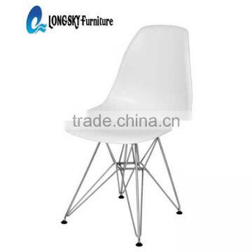 LS-4001A High Quality Classic Eiffel Dining Lounge Side Plastic Chair photo-2