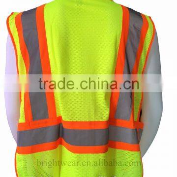 5 Point Breakaway Safety Vest With Contrast Reflective Stripes photo-2