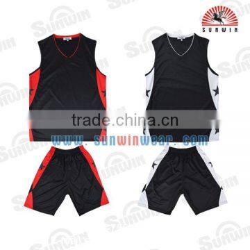 Orange Hot Sale Black OEM 2016 Basketball Jersey Design 2017/2016 photo-3