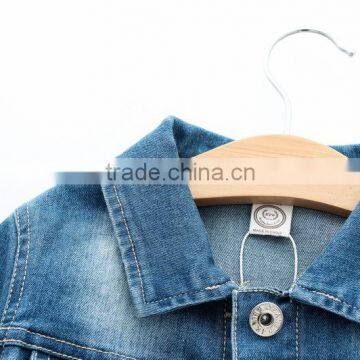 Solid Color High Quality Boys Kids Denim Jacket photo-3