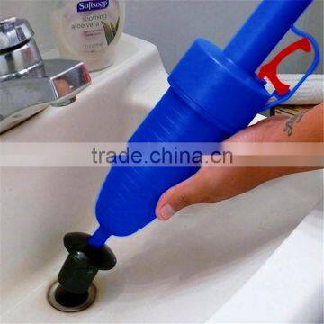 Air Drain Blaster Air Pressure Pump Drain Cleaner Unclogs Toilets Sinks Plunger photo-2