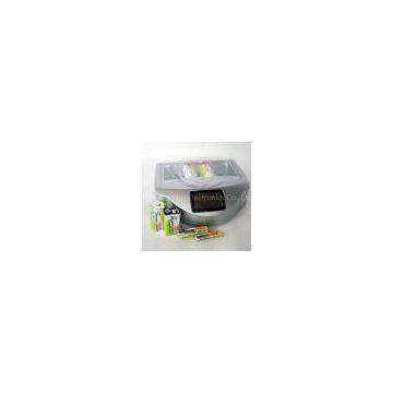 NIMH/NICD battery Pack chargers 1-4pcs size AAA, AA, N, C, D&1pcs 9V PP-9600