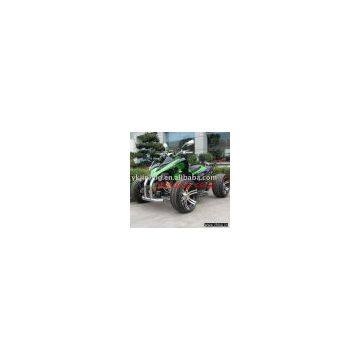 atv,250cc japan racing atv ,water cooled,two mufflers,front &rear disc,alloy rim 6.3