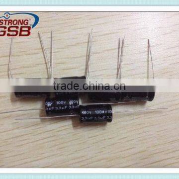 Horizontal Capacitor 3.9UF100V Aluminum Electrolytic Capacitor Inventory on Sale Best Choice photo-2