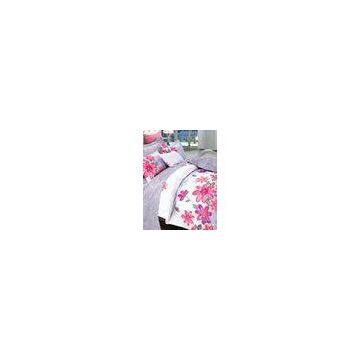 Flower Cotton Bed Set Durable Bedspreads Sets with Reactive Dyeing